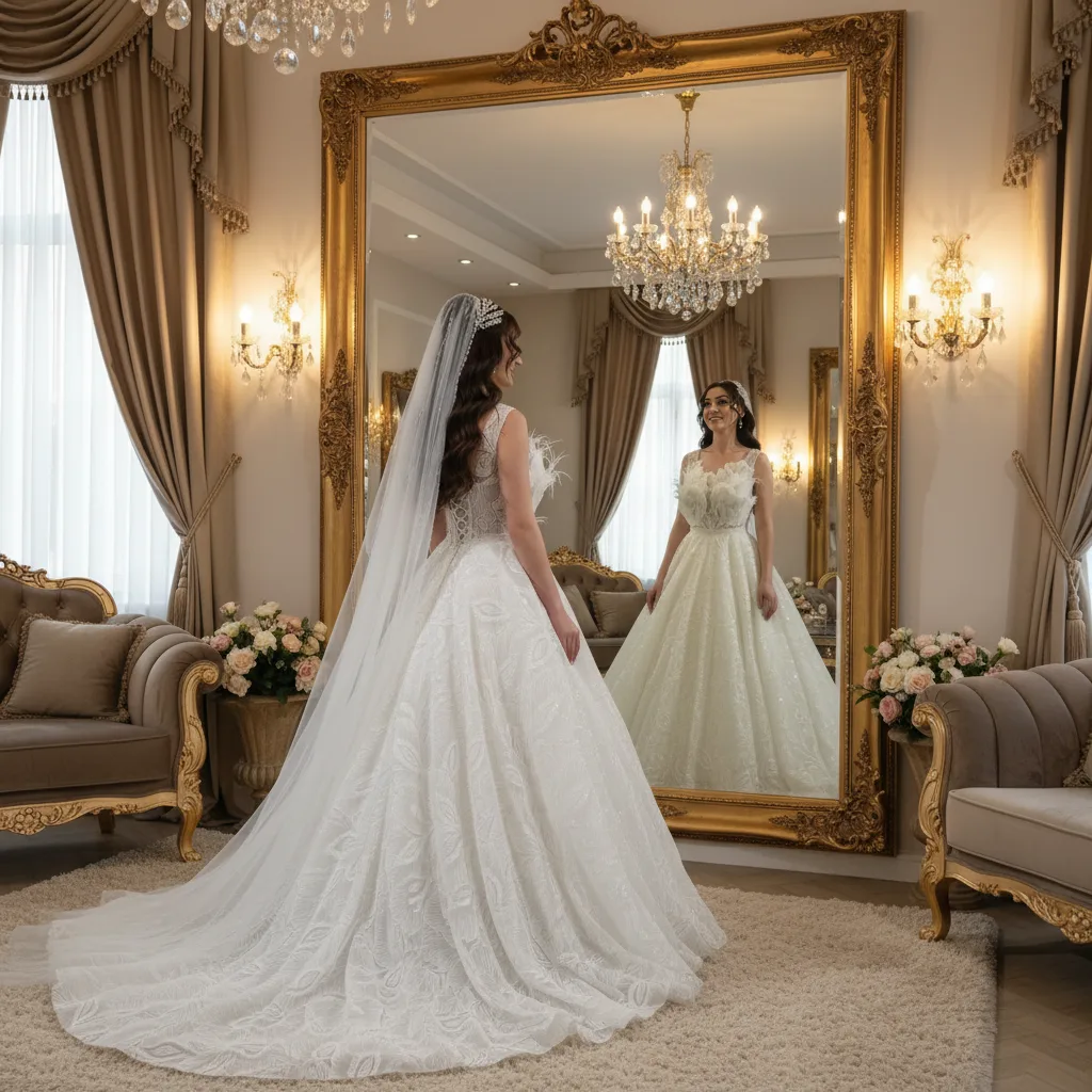 MİNA LİDYA Gelinlik